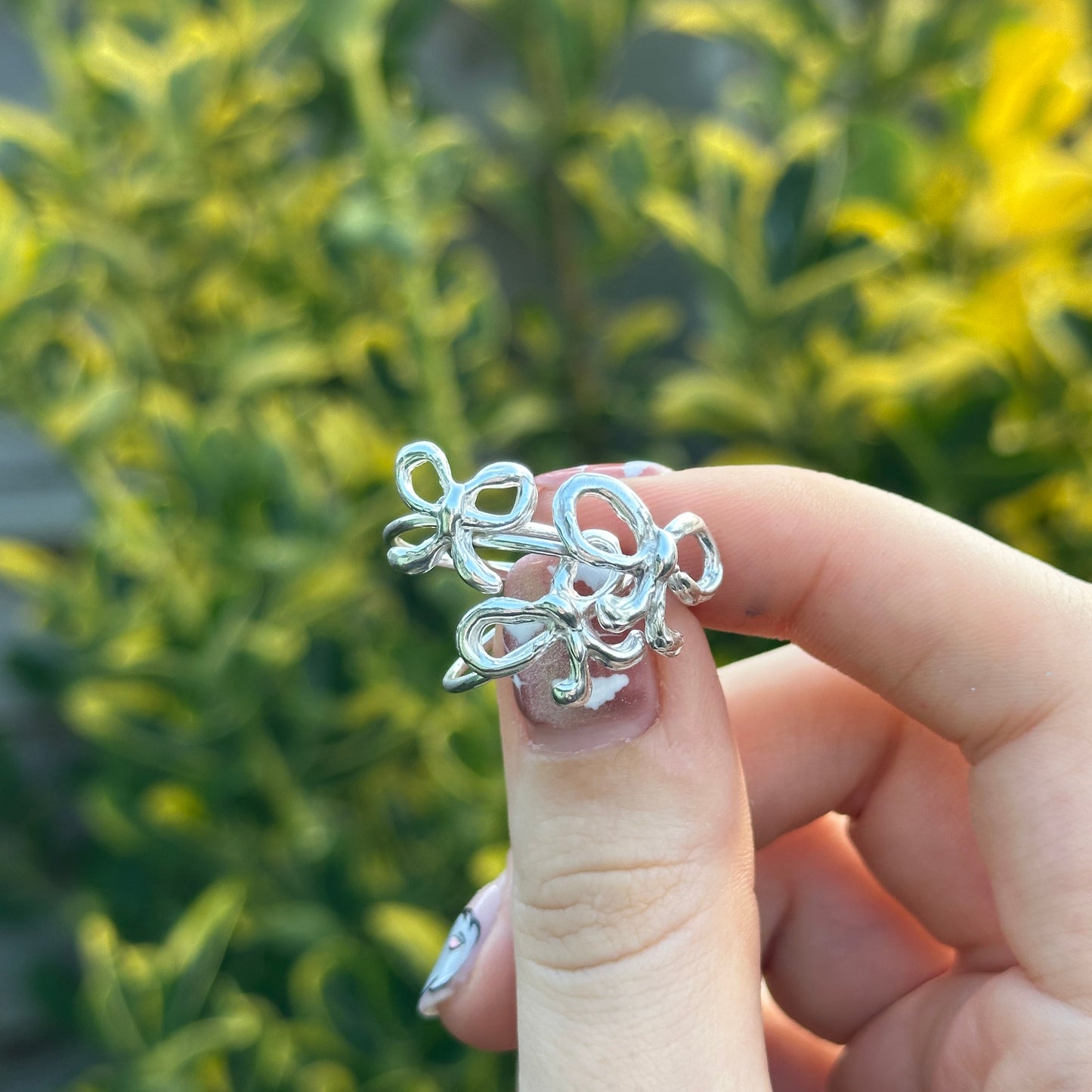 Melted Bow Ring