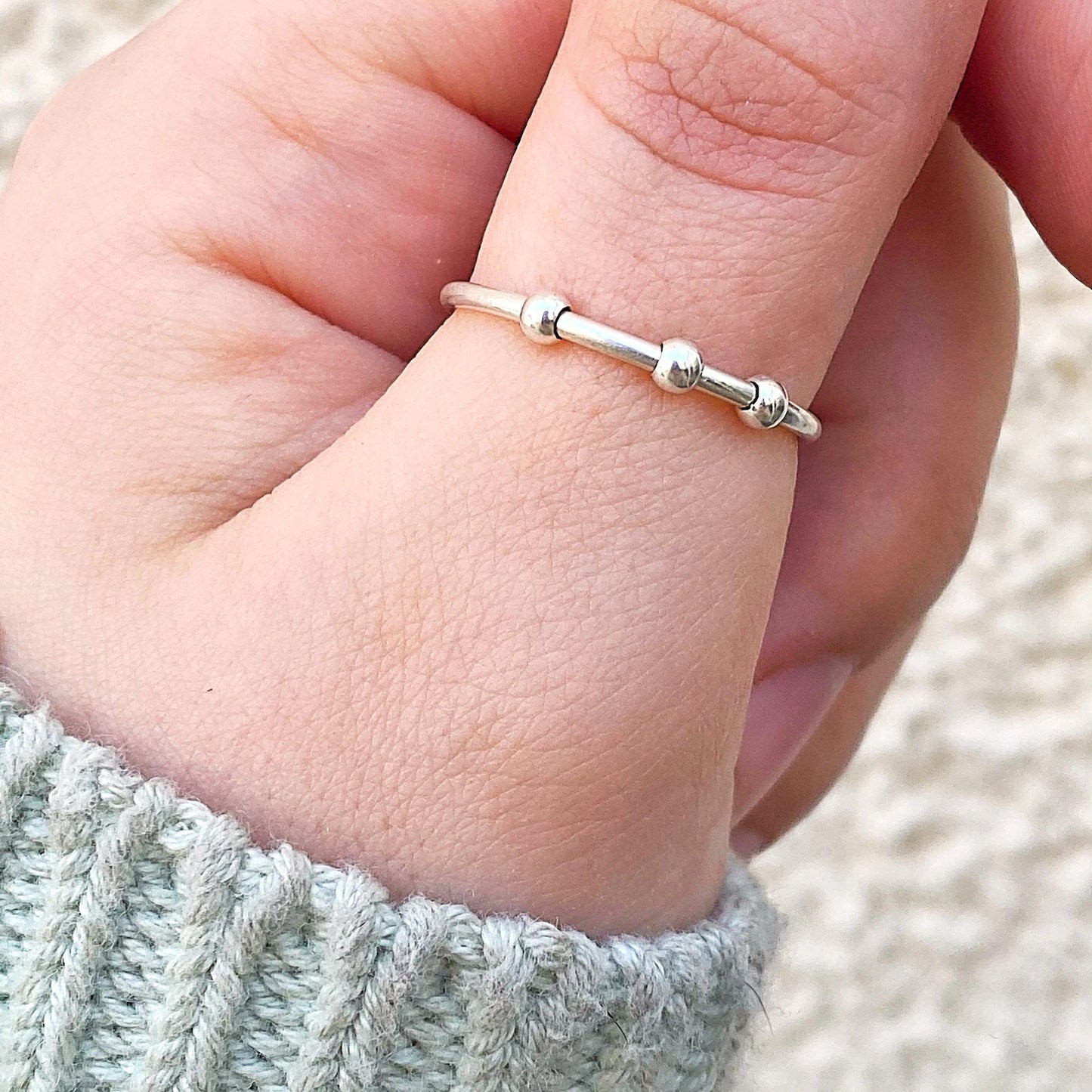 Hex Anxiety Ring