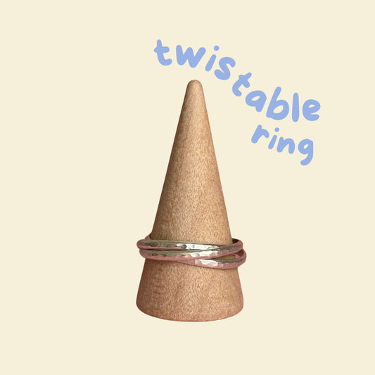 Hammered Rolling Ring